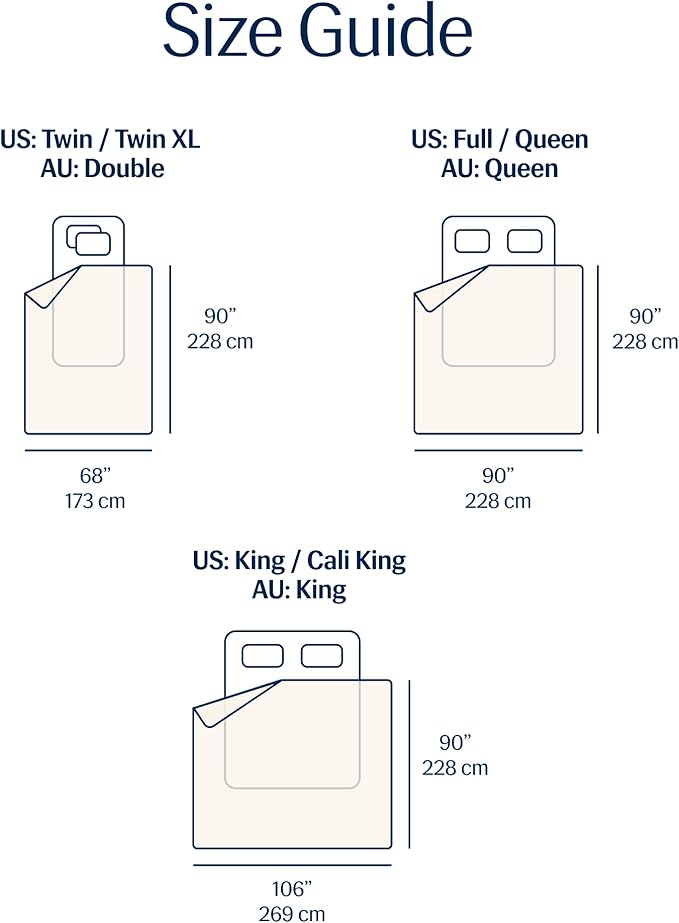 REST® Evercool® Cooling Comforter, King/Cali King, Blanket for Hot Sleepers, All Season Bedding to Keep Cool for Night Sweats, Breathable Lightweight Blanket, 106x90 Inches, Snow Ivory