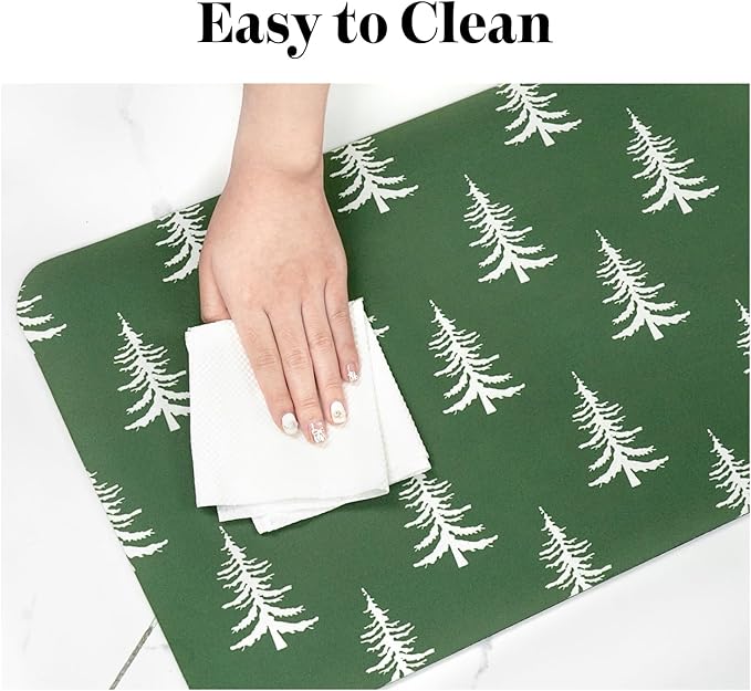 Dog Cat Food Mats for Floors, Absorbent Dog Bowl Mats for Food and Water, Quick Dry Pet Food Mat Non-Slip Pet Supplies