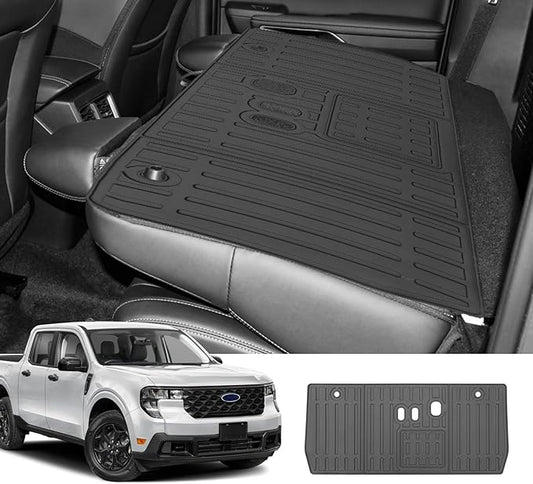 Custom for 2022-2025 2026 Ford Maverick Rear Seat Backrest Mats All Weather TPE Protection Mat for Maverick SuperCrew Accessories (for 2022-2026 Ford Maverick)
