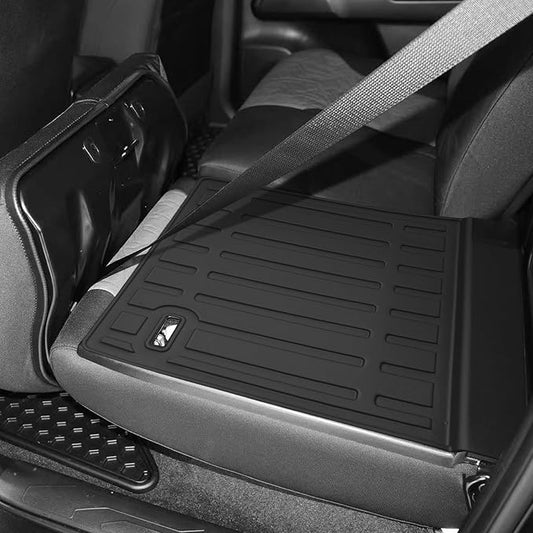 Custom for 2005-2023 Toyota Tacoma Double Cab Rear Seat Backrest Mats All Weather TPE Protection Mat Accessories (for 2005-2023 Toyota Tacoma Double Cab)