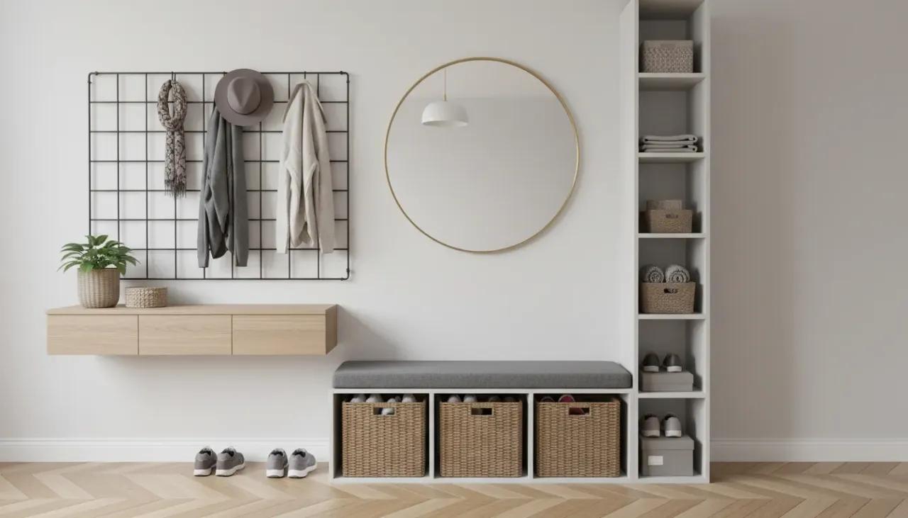 Small Entryway Storage Hacks for Apartments & Compact Homes