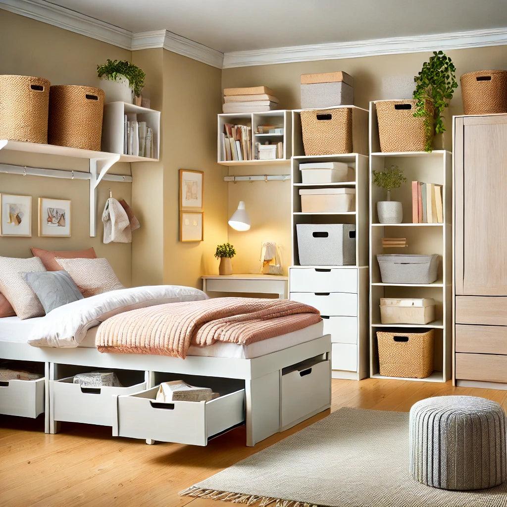 10 Genius Ways to Organize a Small Bedroom Without Making It Feel Crowded 🛏️✨