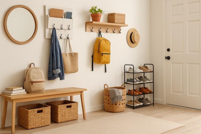 Stop Clutter Before It Travels Through the House
