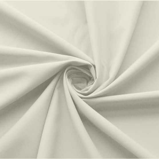 Ruffled Bed Skirt with Split Corners-Dust Ruffle - 16" Drop 100% Microfiber Soft,Sheen & Luxurious Look - Bed Skirts (Ivory -Full)