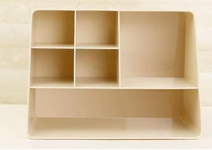 Home Organizer Bedside Table Organizer Makeup Storage Shelf and Display Box-6 - Image 3