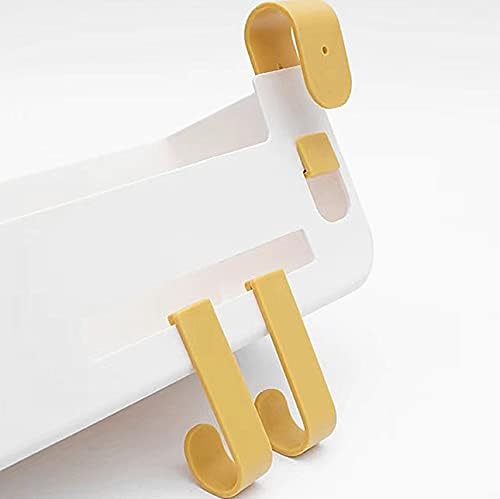 Bedside Hanging Caddy, Plastic Hanging Storage Shelf Holder Organizer - Image 6