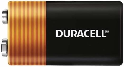 DURACELL Coppertop 9V Battery, 9 Volt with Long-Lasting Power, All-Purpose Alkaline 9V Battery for Household and Office Devices!