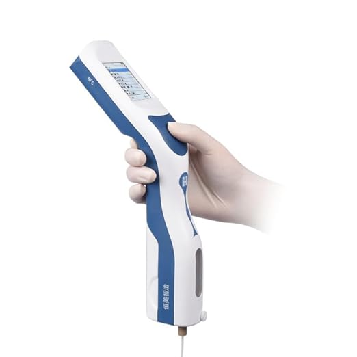 Handheld Liquid Density Meter High Precision, with LCD Display 0.0001 g/cm³ Resolution, Automatic Measurement with Temperature Control, Suitable for Laboratory, Chemical, Food & Beverage Testing