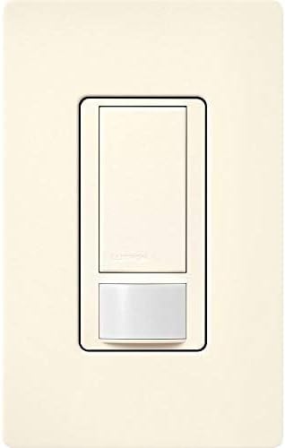 Lutron Maestro Motion Sensor Light Switch Indoor for Bathroom, Garage, Laundry Room, Closet, Occupancy Sensor Light Switch, Single-Pole, No Neutral, MS-OPS5M-BI