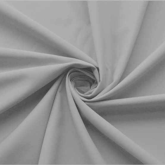 Ruffled Bed Skirt with Split Corners-Dust Ruffle - 14" Drop 100% Microfiber Soft,Sheen & Luxurious Look - Bed Skirts (Light Grey -Twin)