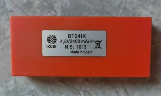 LINHUPAK (2-Pack) BT24IK Battery Replacement IKUS BT20K BT24IK BT27K Universal 4.8V 2400mAh Battery for Lifting Equipment Remote Control Rechargeable Battery