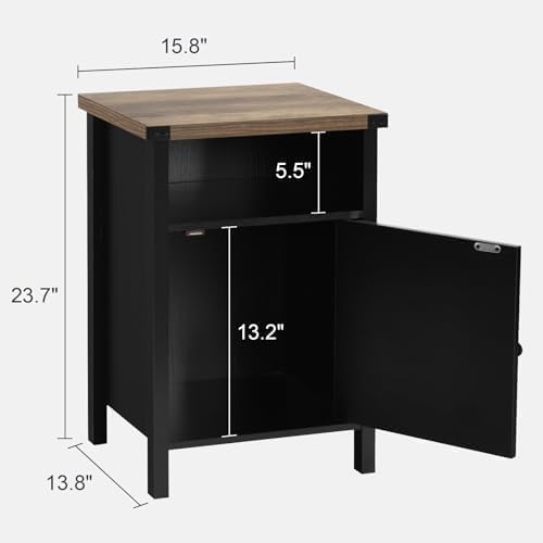Farmhouse End Table, Nightstand - Image 3