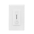 Dimmer Switch and LED Driver Single Integrated Unit, 120V AC to 12V DC, 60Watt Wall Dimmer Switch, Driver and dimmer Switch 2 in 1, for Most Single Color 12V LED Strip Light, 1 Pack