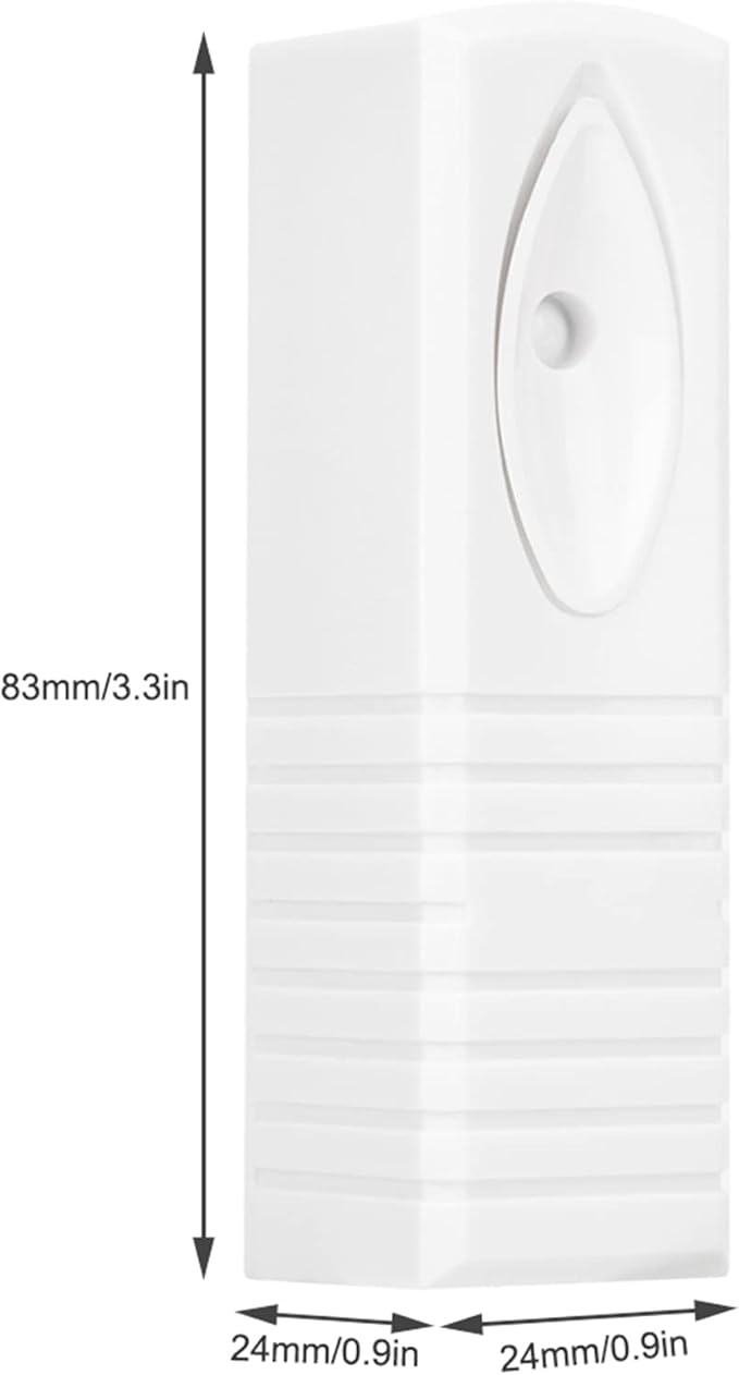 MUNEFE Wired Photoelectric Vibration Alarm Sensor, Home Security Detector Alarm Sensor, Wired Smart Glass Break Detector for Providing Rugged Data Protection