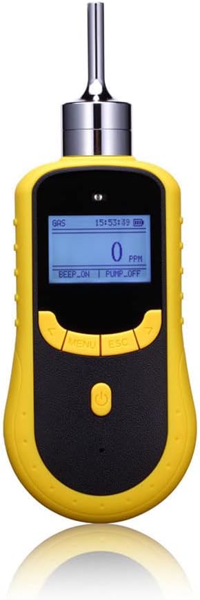 ATO Portable High Sensitivity Chlorine (Cl2) Gas Leak Detector, 0 to 100 ppm, with Sound and Light Alarm