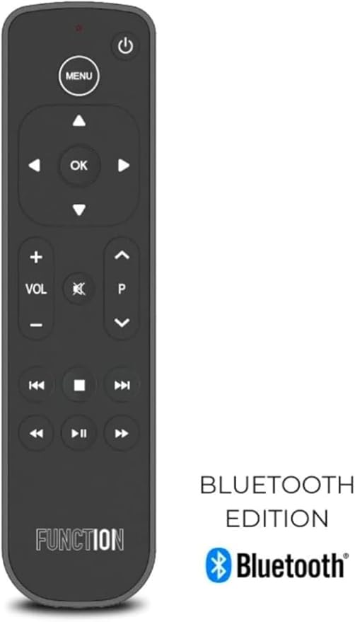 Function101 Pack of 2 Bluetooth Button Remotes for Apple TV/Apple TV 4K - Replacement Apple TV Remote (IR - BLE) No Voice Support, 2 AAA Batteries Included per Remote