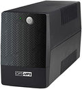 OPTI-UPS TS800E 800va / 480 Watts (USA 120 Volts) 3 Year Warranty Line Interactive UPS Battery Backup & Surge Protector AVR Automatic Voltage Regulator - Uninterruptible Power Supply (Black, 800va)