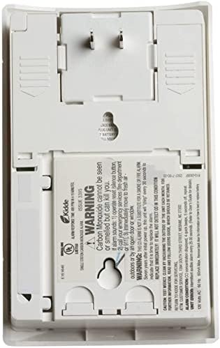 Kidde Carbon Monoxide Detector, Plug In Wall with 9-Volt Battery Backup, Digital LED Display - 2 Pack
