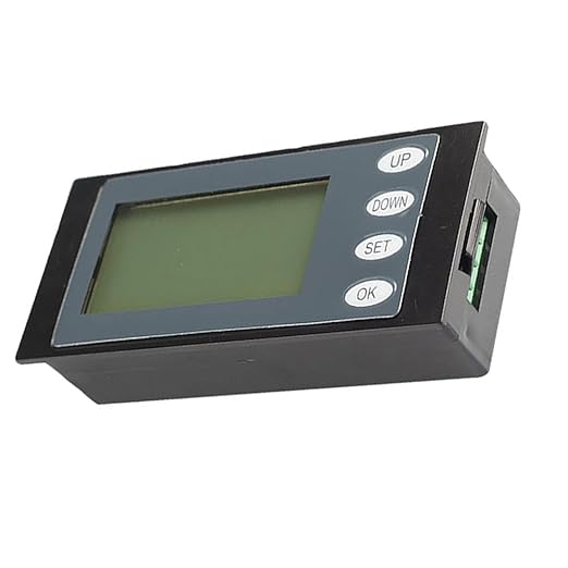 SagaSave AC Multimeter, 80-260V 100A Digital LCD HD Display Multi-Function Power Monitor, Display Power Monitor