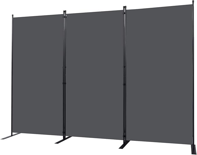 Room Divider, 3 Panel Folding Privacy Screens by CHOSENM