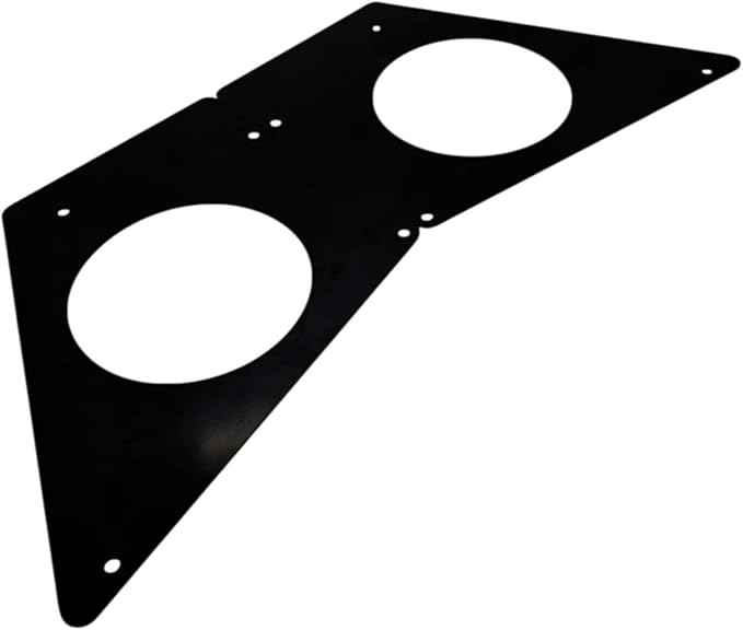 Steel Speaker Roof Mounts - Fits Most 6.5-in Speakers for 17-24 for Can Am for Defender
