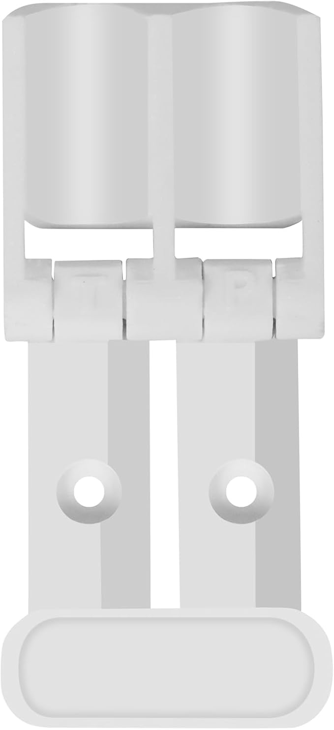 Garage Door Bracket/Mount for SimpliSafe Alarm Entry Sensors - Quick Installation & More Protection for Your Garage Door (2 Pack)