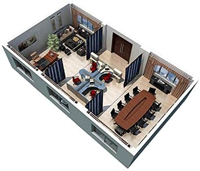 RYB HOME Room Divider Curtains, Triple Weave Heavy Duty Blackout Drapes - Image 7