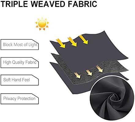 DWCN 84 Inch Long Blackout Curtains - Image 5