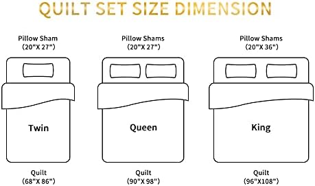 2-Piece Twin Quilt Sets with Sham Oversized Bedding Bedspread Reversible Soft - Image 6