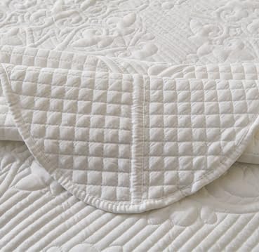EVENHUG Oversized King Bedspreads California King Quilt Set - Image 6