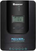 Renogy Charge Controller-Rover 40A MPPT 12V/24V Auto-Detect LCD Display | 99.9% Efficiency for Gel/Flooded/Lithium Batteries | Dual-Peak Tracking & Modbus Support (40A 12V/24V)