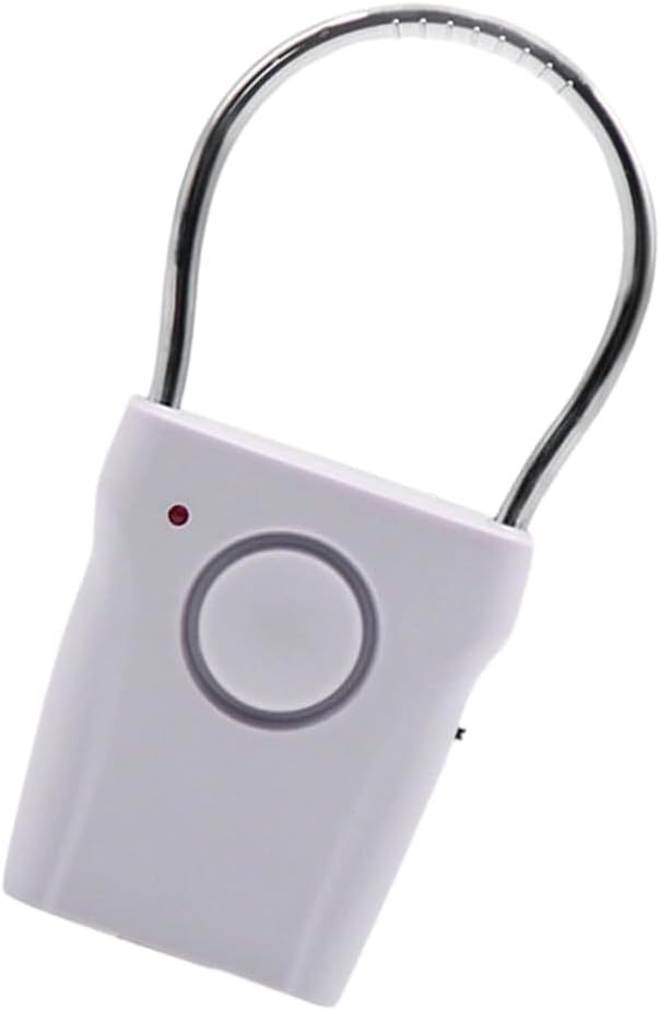 Wireless Door and Window Safety Sensors, Touch Vibration Detection, 120 Alarm Sound, Three Alarm Modes for Burglar Alarm System at Home
