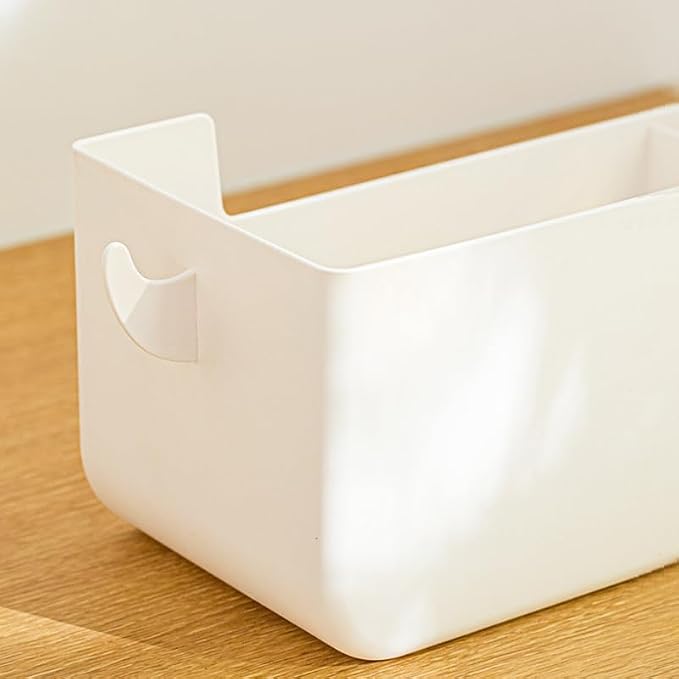2 Pack Bedside Organizer Hanging Caddy, Bunk Bed Shelf Plastic Storage Basket - Image 8
