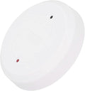 Wired Glass Break Detector Door Window Glass Break Detector Round Break in Sensor Tamper Alarm Ceiling or Wall Mount