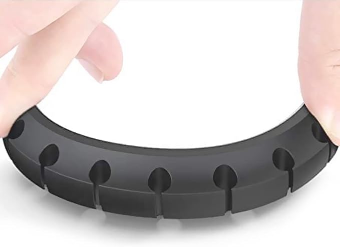 SOULWIT 3 Pcs Silicone USB Cable Holder Clips, Self Adhesive - Image 7