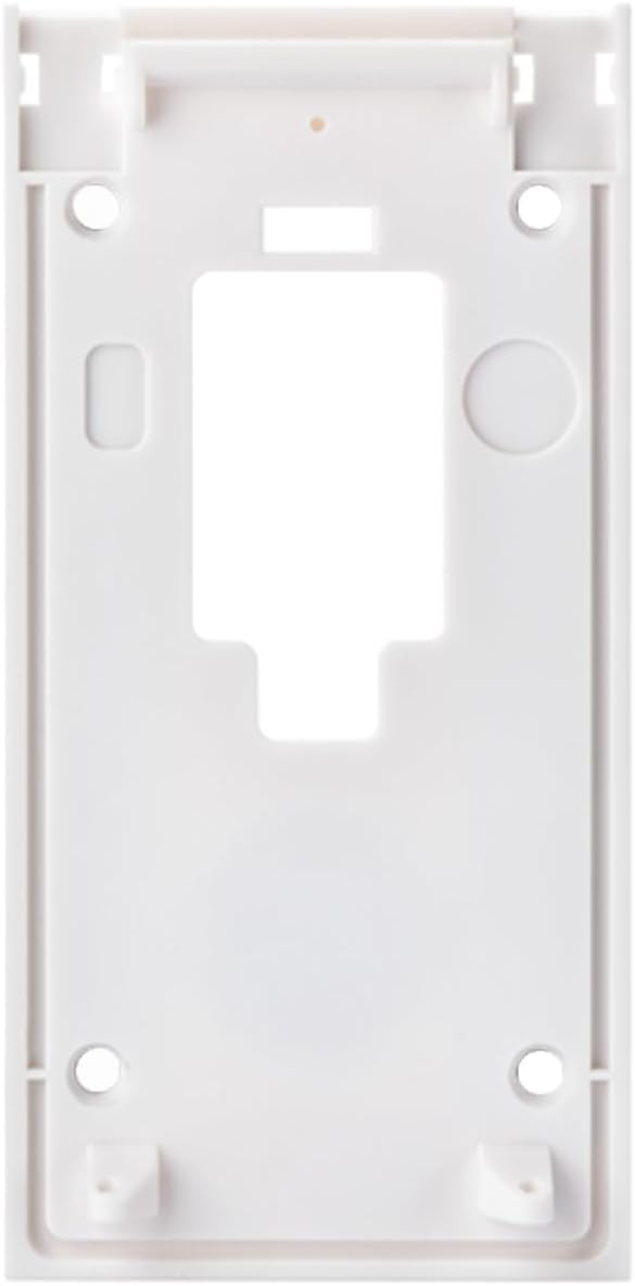 Fansoun No-Drill Adhesive Mount for Ring Video Doorbell (2nd Generation - 2020 Release), Mounting Bracket Accessories for Apartments Office Houses (White)