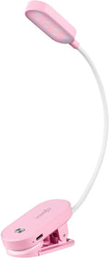 VAVOFO Rechargeable Book Light, 14 LEDs Eye Care Clip On Amber Reading Light by VAVOFO