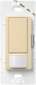 Lutron Maestro Motion Sensor Light Switch Indoor for Bathroom, Garage, Laundry Room, Closet, Occupancy Sensor Light Switch, Single-Pole, No Neutral, MS-OPS5M-IV