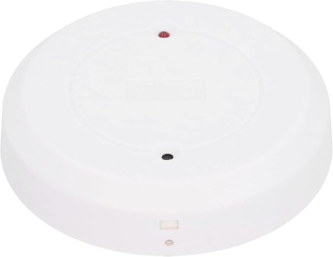 Wired Glass Break Detector, Round Door Window Sensor Tamper Alarm Ceiling/Wall Mount for Home Office Safe System Ring Alarm Glass Break Sensor Ring Security System Ring Door Sensors
