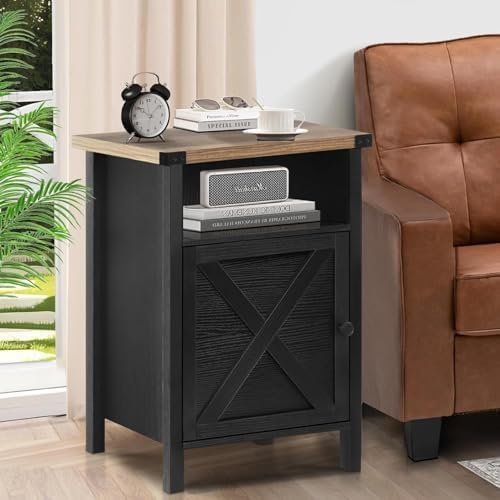 Farmhouse End Table, Nightstand - Image 4