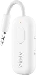 Twelve South AirFly Pro | Bluetooth Wireless Transmitter/Receiver Adapter for 2 Headphones, Audio Sharing, Compatible with 3.5mm aux Jack for Airplanes, TV, Gym, Stereo, and Travel, 25+ Hr Battery