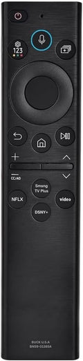 BN59-01385A Samsung TV Remote Control Replacement for Smart TV - Easy Setup, Universal Voice Remote, No Solarcell - Works with Samsung QLED, Frame, Crystal UHD, 4K, & LED Smart TVs