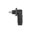 120A Battery Energy Storage Connector, 25mm² High Current Connectors IP67 Waterproof Stud Wiring Power Adapter Quick Plug Terminal Right Angle Plug and Socket (1000V Black)