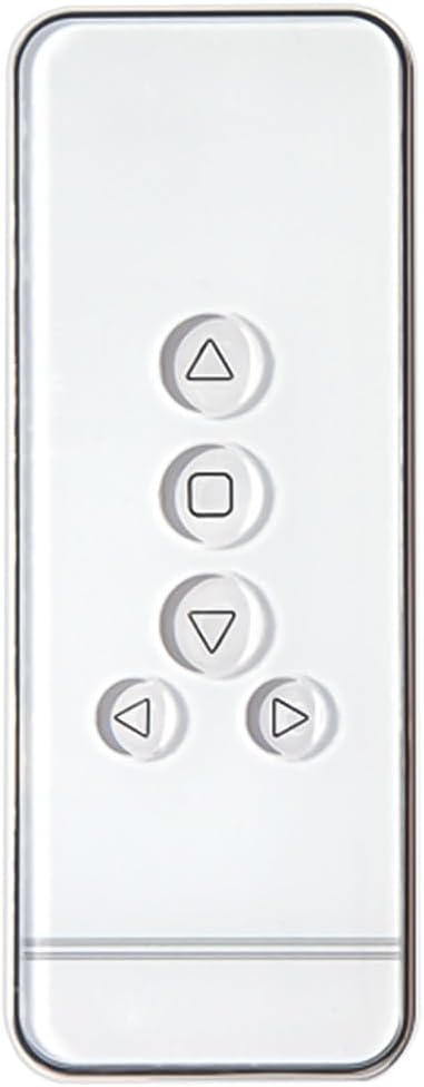 Replacement Remote for Roller Blinds - 5-Channel Compatible with Rollerhouses ERB22/ERB25/EY1612/EY2512 Motors - NOT Universal (Verify Your Original Controller Before Purchase)