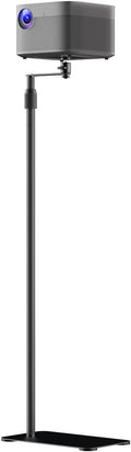 suptek 63.9” Extendable Projector Stand Against Wall Hidden Stand, 360°Swivel, Height Adjustable, Mini Projector Mount Bracket, Compatible with Home Office Video Vlog DVR Camera, PR001FPL