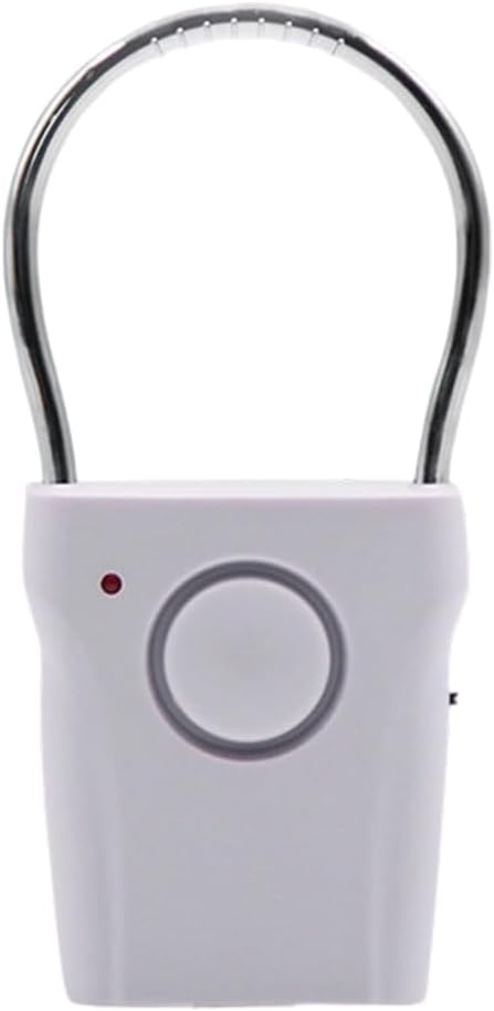 Wireless Door and Window Safety Sensors, Touch Vibration Detection, 120 Alarm Sound, Three Alarm Modes for Burglar Alarm System at Home