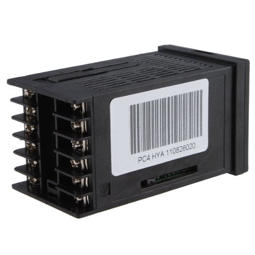 F/C PID Temperature Controller, AGPtEK Dual Display Digital Programmable Temperature Control TA4-SSR Solid State Relay with 2 Alarms