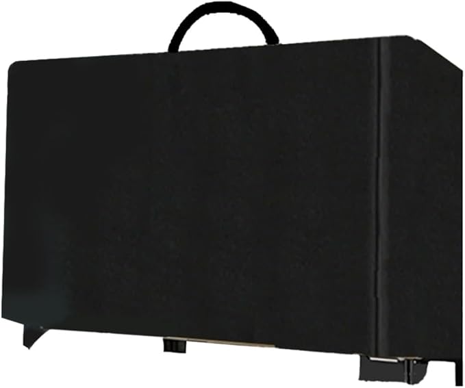 Oven Air Fryer Cover, 420D Oxford Fabric, Heat-Resistant Waterproof Dust-Proof Protector, Compatible with Breville Smart Oven Air Fryers, Black, 50x40x32cm