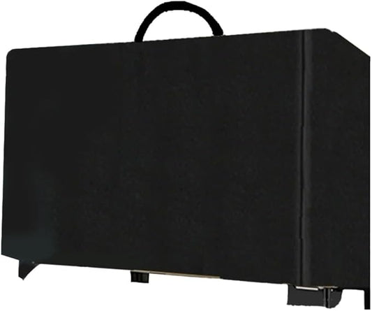 Oven Air Fryer Cover, 420D Oxford Fabric, Heat-Resistant Waterproof Dust-Proof Protector, Compatible with Breville Smart Oven Air Fryers, Black, 50x40x32cm