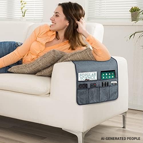 HAOMAIJIA Sofa Armrest Organizer, Remote Control Holder - Image 4